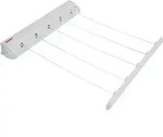 Metaltex 8002524063259, Wand-Rack, ABS Synthetik, Nylon, Wei&szlig;, 360 mm, 60 mm, 70 mm