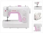 Mechanische N&auml;hmaschine Simple 3223 (wei&szlig;/pink) - Rosa/Wei&szlig;
