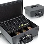 Bituxx Transportkassette Dunkelgrau MS-12789 - Dunkelgrau