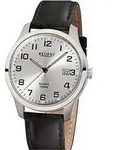 Regent Armbanduhr schwarz F-931 Herren Analog-Titanuhr URF931 - Schwarz