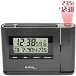 Technoline WT 519, Digitaler Wecker, Schwarz, Temperatur, Zeit, AA R06 1.5 V,...