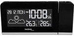 Technoline WT 539, Digitaler Wecker, Schwarz, Datum, Temperatur, Zeit, AA Mignon