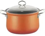 Riess Fleischtopf mit Glasdeckel 16 cm 1,50 l 0651-034 induktionsgeeignet -...