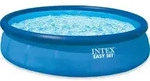 INTEX 28143NP-Blau, Intex runder aufblasbarer Easy Set-Pool - 396 x 84 cm - Blau - im