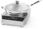 HENDI Induktionswok 3500W 340x440x(H)120 mm - Silber