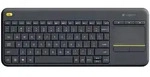 Logitech Wireless Touch Keyboard K400 Plus - Tastatur - kabellos - 2.4 GHz - Spanisch