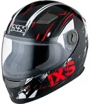 IXS HX 135 Funky Kinderhelm Gr&ouml;sse: 52, Farbe: Schwarz/Rot/Wei&szlig; - Bunt