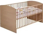Schardt Kombi-Kinderbett 70x140 cm Classic Buche inklusive Umbaukit - Braun
