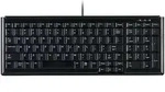 Active Key AK-7000 - Tastatur - USB - Deutsch - Schwarz - Schwarz