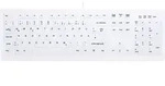 Active Key MedicalKey AK-C8100 Sanitizable - Tastatur - USB - Deutsch - wei&szlig; - Wei&szlig;