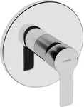 Hansa Fertigmontageset HANSALIGNA f&uuml;r Einhand-Brause-Batterie verchromt - Silber