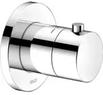 KEUCO Thermostatarmatur IXMO 59553, rund, verchromt 59553010001 - Silber