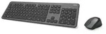 Hama Funktastatur-/Maus-Set KMW-700, Anthrazit, QWERTZ - Grau/Schwarz