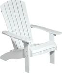 NEG Adirondack Gartenstuhl/Gartensessel MARCY Farbe: wei&szlig;