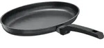 Schulte-Ufer Charisma i Fischpfanne mit Griff aus Aluminiumguss in der Farbe Schwarz,