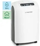 TROTEC Komfort Luftentfeuchter TTK 100 E (max. 30 L/Tag), geeignet f&uuml;r R&auml;ume bis