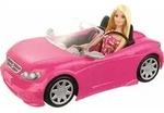 Barbie Glam Cabrio & Puppe - Rosa