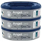 Angelcare Nachf&uuml;llkassetten 3er-Pack f&uuml;r Dress Up und Classic XL - Blau