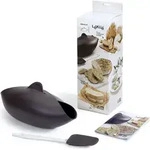 L&eacute;ku&eacute; Brotbackschale 28x23x13cm+Teigl&ouml;ffel (3000028SURM017) - Braun