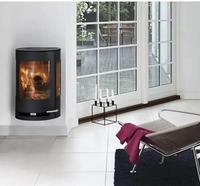Aduro 50295, Wand-Kaminofen Aduro 9-4 Stahl schwarz 6 kW,...