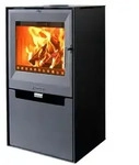 Aduro Kaminofen | Aduro 14 Stahl | kubisches Design | 6,5 kW - Schwarz