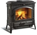 La Nordica wasserf. Holzofen | TermoIsotta DSA | 15 kW | Schwarz-Anthrazit -...