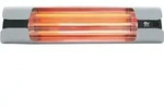 Infrarot Heizstrahler Thermologika Design Lichtgrau 1800 W mit Zugkette - Grau