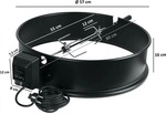 BBQ-Toro Grillspie&szlig;-Set f&uuml;r &Oslash; 57 cm Kugelgrill mit Grillk&ouml;rper, Spie&szlig;,...