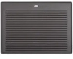 TAINO PRO RED Grillplatte Wendeplatte Gusseisen Pizzaplatte - Schwarz