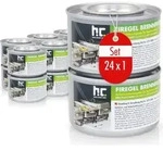 24x 200g Firegel Brennpaste zum Warmhalten von Speisen
