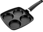 Tescoma Bratpfanne 4 Eier PREMIUM, 22x22 cm - Schwarz