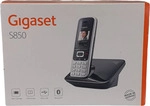 Gigaset S850 Schnurlostelefon platin schwarz - Schwarz/Silber