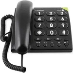 Doro 311C Phone EASY Telefon, Freisprechfunktion - Schwarz