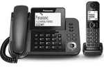 Panasonic KX-TGF320E, DECT, Schwarz, LCD, AAA, 1,88 - 1,9 Hz, Wall/Desk - Schwarz