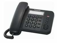 Panasonic KX-TS520EX1B Analoges Telefon Anrufer-Identifikation Schwarz Telefon
