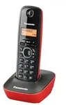 Panasonic KX-TG1611, DECT-Telefon, 50 Eintragungen, Anrufer-Identifikation, Schwarz,