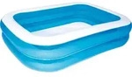 Bestway&reg; Family Pool 211 x 132 x 46 cm, blau, eckig - Blau/Wei&szlig;