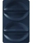 Tefal XA 8008 SNACK COLLECTION Plattenset Nr.8 Teigtaschen - Schwarz