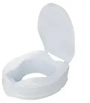 flexilife Toilettensitzerh&ouml;hung mit Deckel - wahlweise 10 o. 15 cm - Wei&szlig;