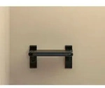 HEWI Klappsitz m.Gabelgelenk Ser 801, B:378 mm, H:259 mm, T:408 mm reinwei&szlig;