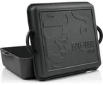 BBQ-Toro Dutch Oven Pan, 10,5 Liter, Gusseisen Kochtopf, Gusstopf - Schwarz