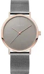 Bering Herren Uhr Armbanduhr Slim Classic - 13436-369 Meshband - Grau