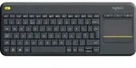 Logitech Wireless Touch Keyboard K400 Plus - Tastatur - kabellos - 2.4 GHz - Schweiz