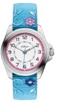 s.Oliver Uhr Kinder-Armbanduhr Kids M&auml;dchen Textil SO-3176-LQ - Blau