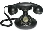Brondi Vintage 10 Black Telefon - Schwarz
