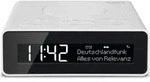 TechniSat DIGITRADIO 51 | DAB+ & UKW Uhrenradio mit Radiowecktimer - Wei&szlig;