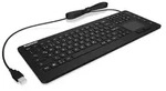 KeySonic KSK-6231INEL (UK) Industrie Touchpad W-dicht bl bulk - Schwarz
