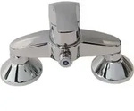 Grohe Einhandmischer Brausearmatur Eurosmart Wandmontage eigensicher chrom, 33555002