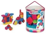 Bristle Blocks Emmer Met 50 Stuks - Bunt