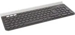 Logitech K780, Volle Gr&ouml;&szlig;e (100%), Kabellos, RF Wireless + Bluetooth, QWERTZ, Wei&szlig;
